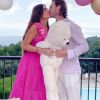Martika et son compagnon Umbertto lors de leur baby shower, le 29 septembre 2019, sur Instagram