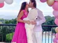 Martika enceinte : mini voiture, nounours XXL... sa folle babyshower toute rose