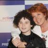 Véronique Genest et son fils - Prix du président de la répiblique en partenariat avec Action Innocence, le 15 juin 2008