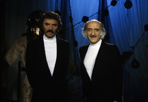 Les Frères Ennemis, Teddy Vrignault et André Gaillard sur le plateau de l'émission "Sil vous plait" le 15 juin 1982.