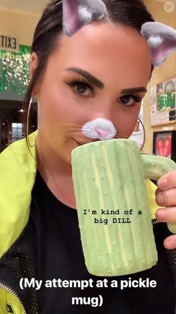 Demi Lovato, le 11 mars 2019 sur Instagram.