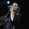 Demi Lovato en concert à l'O2 Arena à Londres. Le 25 juin 2018