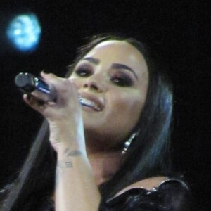 Demi Lovato en concert à l'O2 Arena à Londres. Le 25 juin 2018