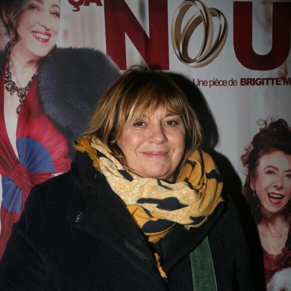 Exclusif - Michèle Bernier - Première de la pièce "Ca reste entre nous" au théatre du Gymnase à Paris le 5 février 2019. © JLPPA/Bestimage