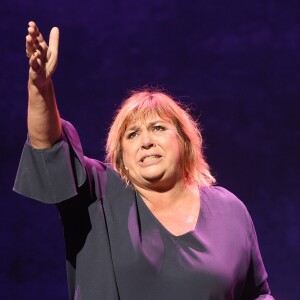 Michèle Bernier - People à la générale du woman show "Vive Demain !" de Michèle Bernier au théâtre des Variétés à Paris le 28 janvier 2019. © Coadic Guirec/Bestimage