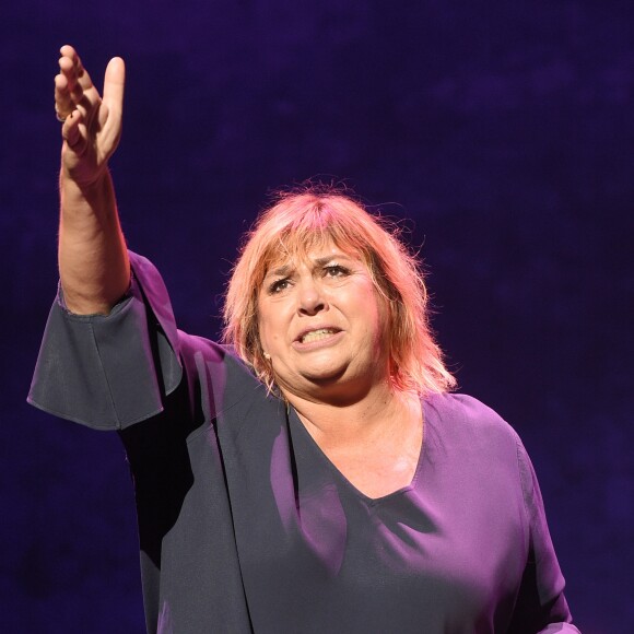 Michèle Bernier - People à la générale du woman show "Vive Demain !" de Michèle Bernier au théâtre des Variétés à Paris le 28 janvier 2019. © Coadic Guirec/Bestimage
