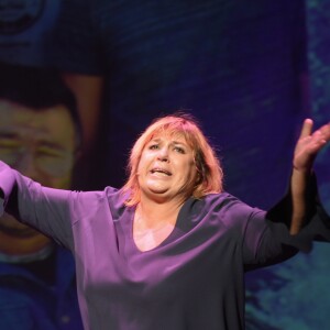 Michèle Bernier - People à la générale du woman show "Vive Demain !" de Michèle Bernier au théâtre des Variétés à Paris le 28 janvier 2019. © Coadic Guirec/Bestimage