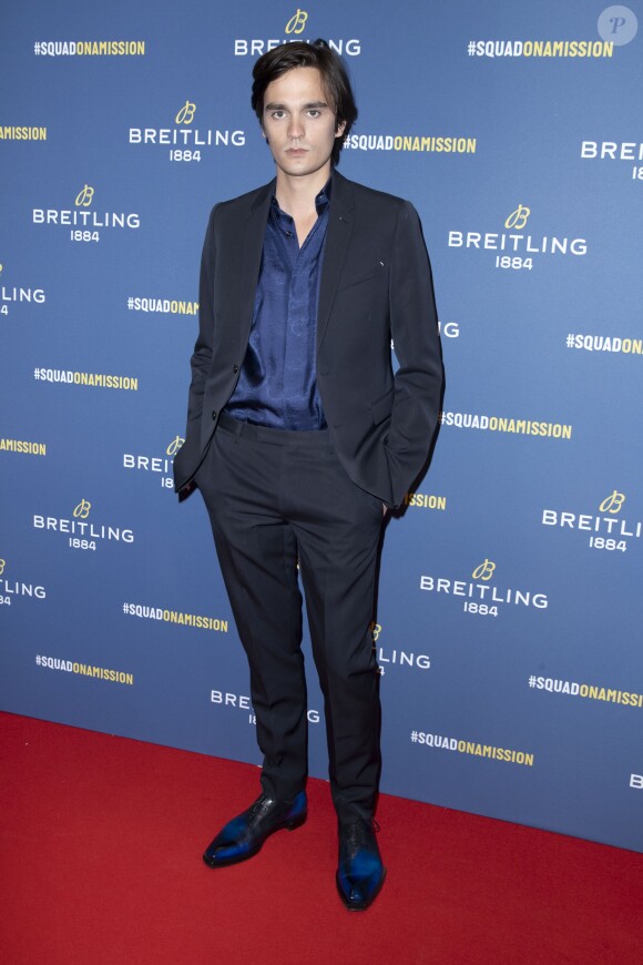 Alain-Fabien Delon lors de la soirée de réouverture de la boutique "Breitling", située rue de la Paix. Paris, le 3 octobre 2019. © Olivier Borde/Bestimage