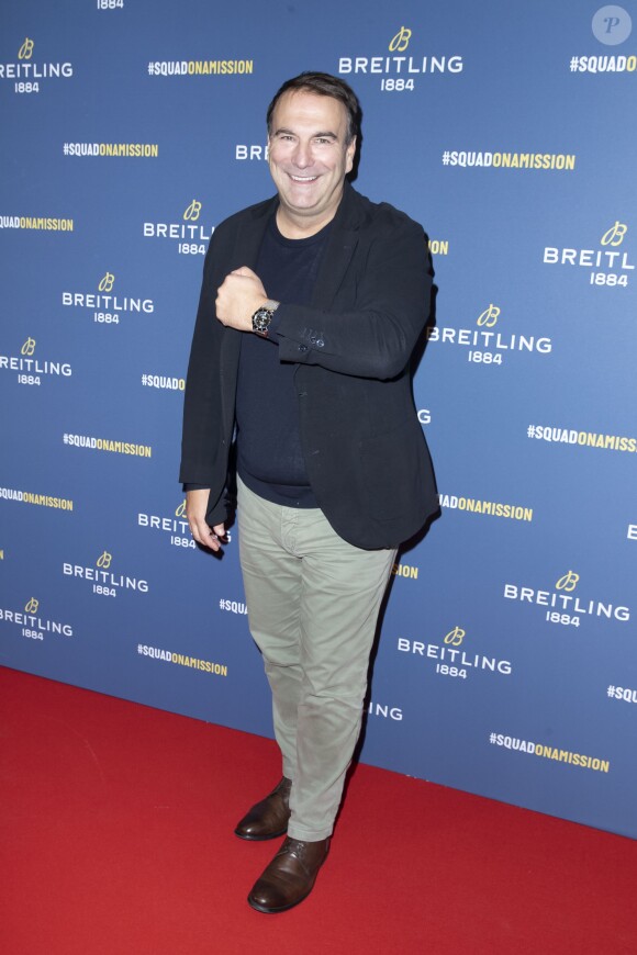 Jean-François Rouquette lors de la soirée de réouverture de la boutique "Breitling", située rue de la Paix. Paris, le 3 octobre 2019. © Olivier Borde/Bestimage