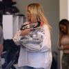 Khloé Kardashian est allée faire du shopping au magasin pour enfants Juvenile Shop dans le quartier de Sherman Oaks à Los Angeles, le 3 octobre 2019.