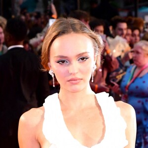 Lily-Rose Depp à l'avant-première du film "Le Roi", au BFI London Film Festival, le 3 octobre 2019.