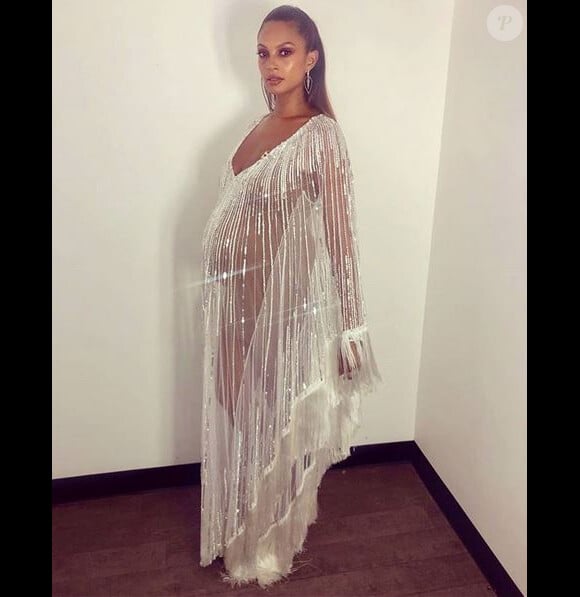 Alesha Dixon, enceinte. Octobre 2019