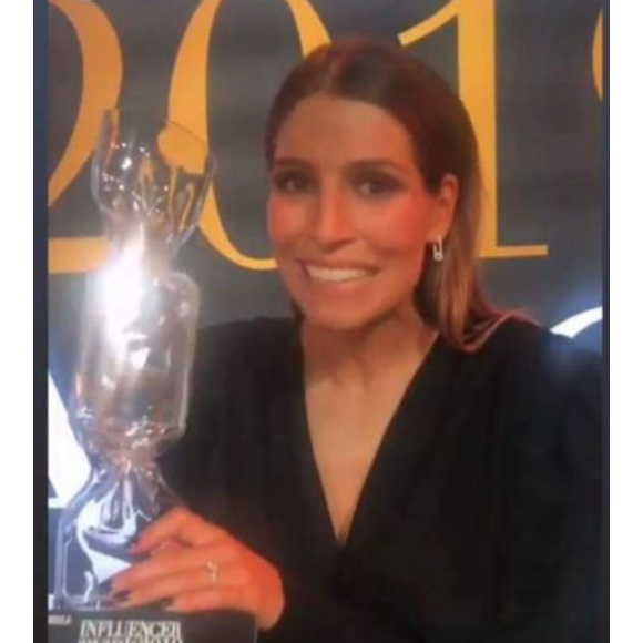 Laury Thilleman aux Influencer Awards 2020 à Monaco, octobre 2019