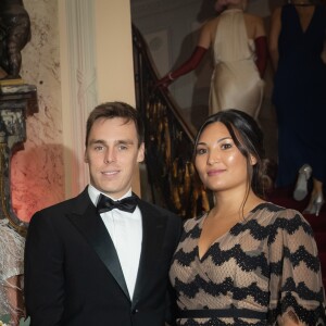 Louis Ducruet et sa femme Marie Ducruet - Photocall de la soirée Secret Games 2019 au Casino de Monte-Carlo à Monaco, le 5 octobre 2019. © Olivier Huitel / Pool Monaco / Bestimage