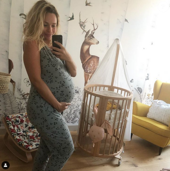 Cindy, candidate de "Koh-Lanta 2019" est enceinte de son premier enfant. Octobre 2019.