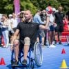 Sami El Gueddari - Journée Paris 2024 sur la place de La Concorde à Paris le 23 juin 2019. La Concorde s'est transformée le temps d'une journée pour devenir un magnifique parc sportif urbain au cœur de Paris et inviter petits et grands, en famille, entre amis, à partager des moments inoubliables au contact des plus grands athlètes. © Cyril Moreau/Bestimage23/06/2019 - Paris