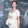 Anne Hathaway (enceinte) à la soirée Museum of Modern Love à New York, le 10 octobre 2019.