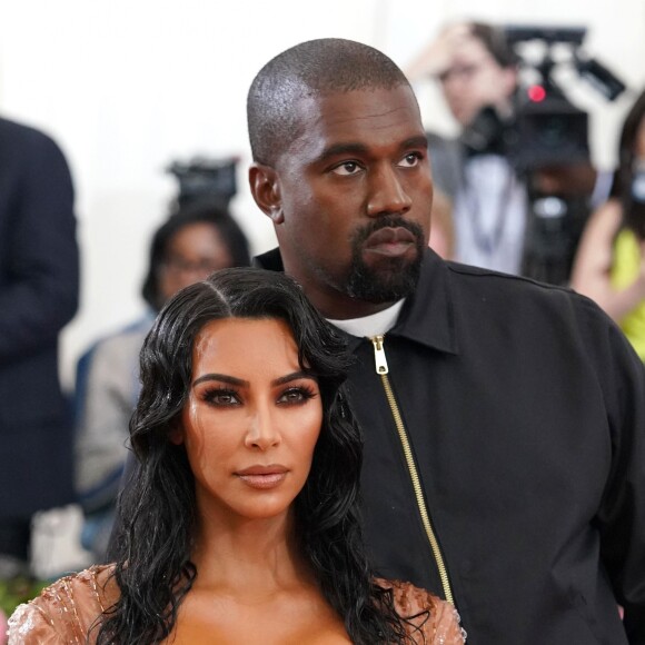 Kim Kardashian et son mari Kanye West - Arrivées des people à la 71e édition du MET Gala (Met Ball, Costume Institute Benefit) sur le thème "Camp: Notes on Fashion" au Metropolitan Museum of Art à New York, le 6 mai 2019.