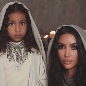 Kim Kardashian, baptisée en Arménie au côté de sa fille North. Le 10 octobre 2019 sur Instagram.