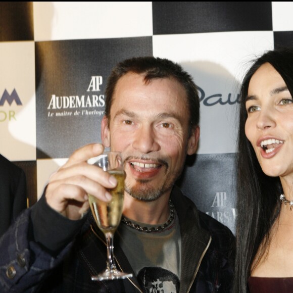 Florent Pagny et Azucena en 2006 en région parisienne. 