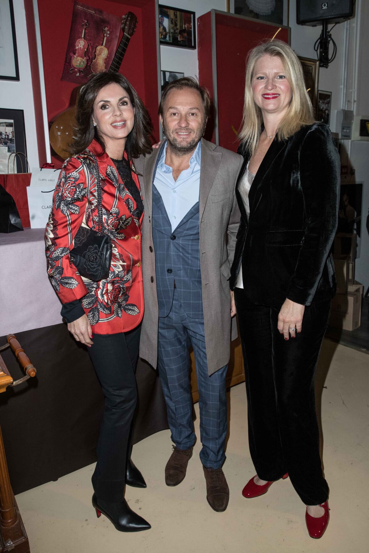 Photo Exclusif Patrick Lemarié et Margot, Caroline Barclay Fête d