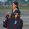 La styliste de la duchesse de Cambridge, Natasha Archer - Le prince William, duc de Cambridge, et Kate Catherine Middleton, duchesse de Cambridge, arrivent à l'aéroport de Tezpur, à l'occasion de leur voyage en Inde. Le 12 avril 2016
