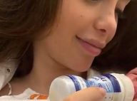 Nabilla maman : elle donne son premier biberon à son fils Milann à la maternité