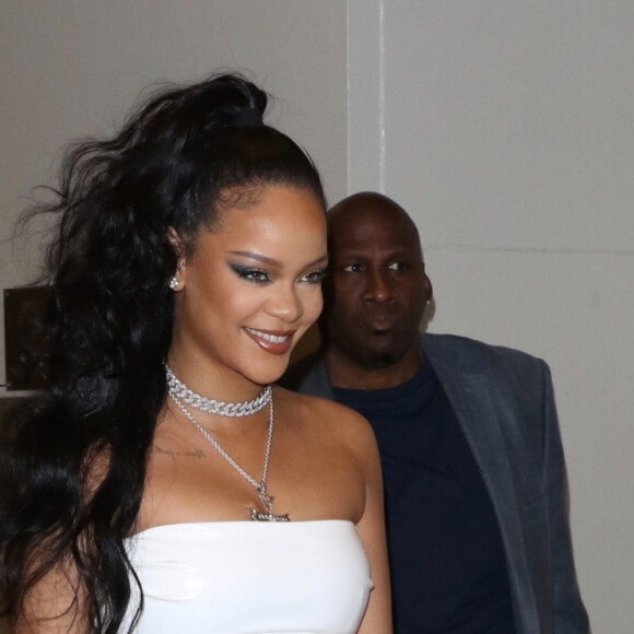 Rihanna a assisté au Miyake Mugler Porcelain Ball à New York, le 12 octobre 2019.