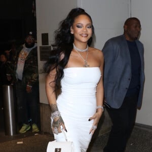 Rihanna a assisté au Miyake Mugler Porcelain Ball à New York, le 12 octobre 2019.