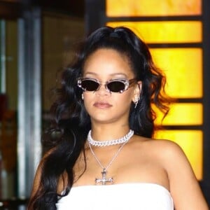 Rihanna a assisté au Miyake Mugler Porcelain Ball à New York, le 12 octobre 2019.