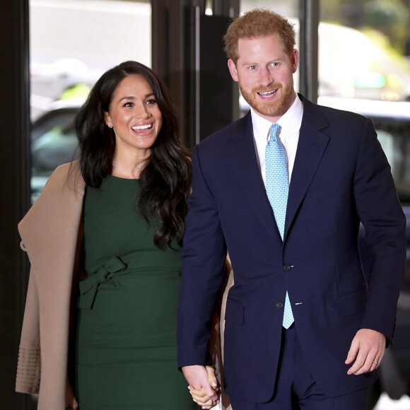 Le prince Harry, duc de Sussex, et Meghan Markle, duchesse de Sussex, arrivent à la cérémonie des WellChild Awards à Londres le 15 octobre 2019.