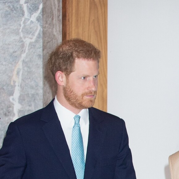 Le prince Harry, duc de Sussex, et Meghan Markle, duchesse de Sussex, arrivent à la cérémonie des WellChild Awards à Londres le 15 octobre 2019.