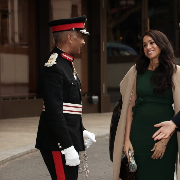 Le prince Harry, duc de Sussex, et Meghan Markle, duchesse de Sussex, arrivent à la cérémonie des WellChild Awards à Londres le 15 octobre 2019.