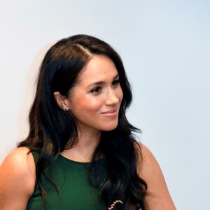 Le prince Harry, duc de Sussex, et Meghan Markle, duchesse de Sussex, lors de la soirée des WellChild Awards à l'hôtel Royal Lancaster à Londres le 15 octobre 2019.