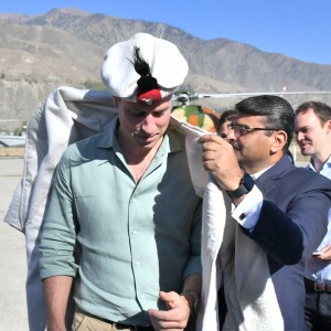 Le prince William et Kate Middleton à Chitral, au Pakistan, le 16 octobre 2019.