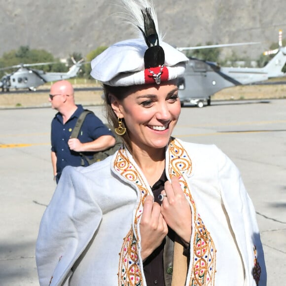 Le prince William et Kate Middleton à Chitral, au Pakistan, le 16 octobre 2019.