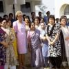 Lady Diana en voyage au Pakistan, à Islamabad, en 1991.
