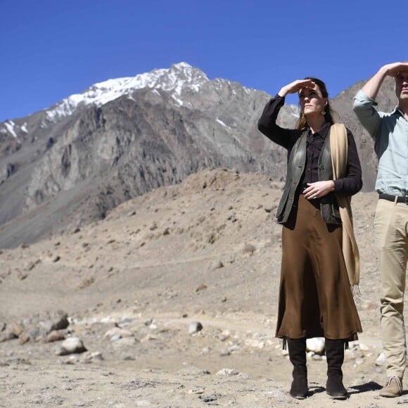 Le prince William et Kate Middleton à Chitral, au Pakistan, le 16 octobre 2019.