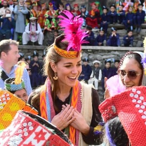 Le prince William et Kate Middleton au Pakistan, le 16 octobre 2019.