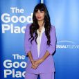 Jameela Jamil à la soirée de présentation de la série "The Good Place" à Los Angeles, le 17 juin 2019.