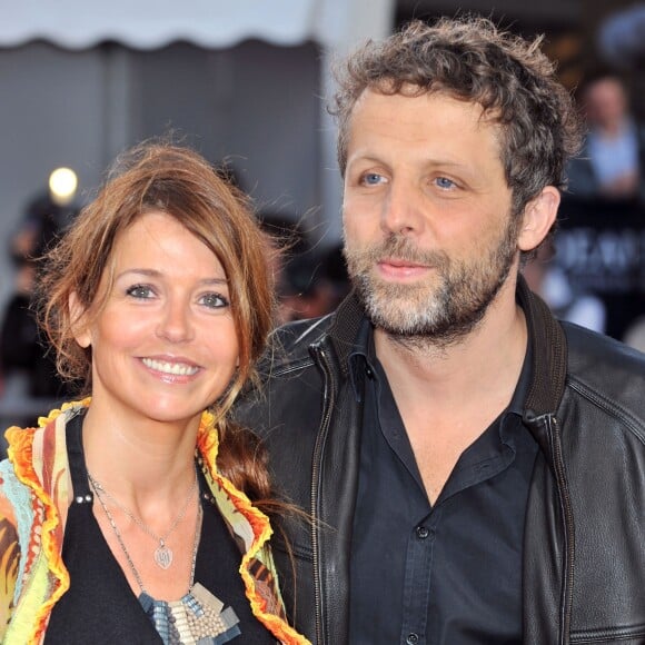 Stéphane Guillon et sa femme Muriel Cousin au Festival de Deauville en 2008.