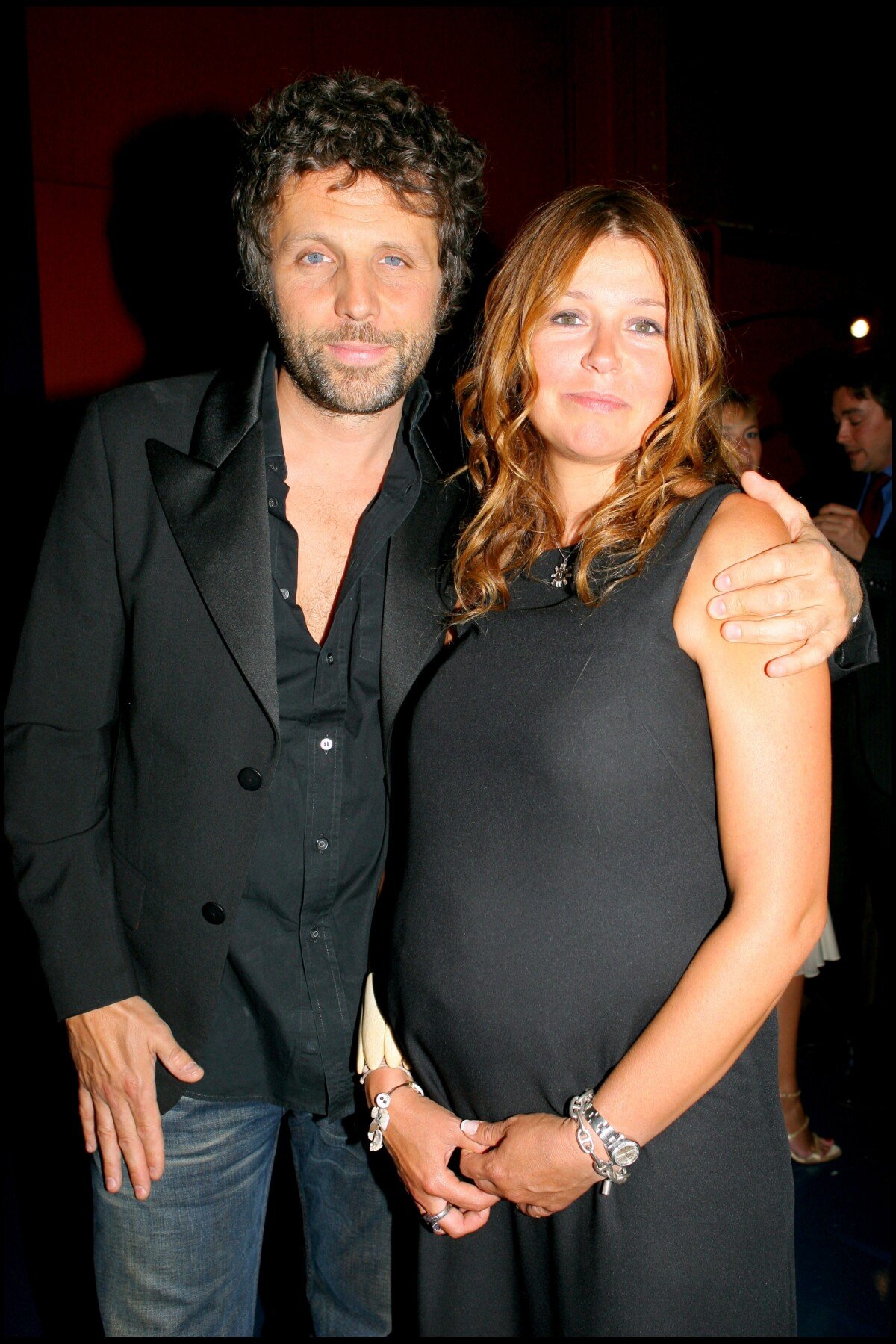 Photo : Stéphane Guillon et Muriel Cousin à Paris en 2006. - Purepeople