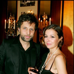 Stéphane Guillon et Muriel Cousin aux César à Paris, en 2005.