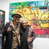 L'artiste Kongo (Cyril Phan) et Jack Nicolini (Las Noches Ibiza) - Vernissage de l'exposition de l'artiste l'artiste Kongo (Cyril Phan) au Montaigne Market à Paris le 17 octobre 2019. © Jerémy Melloul/ Bestimage