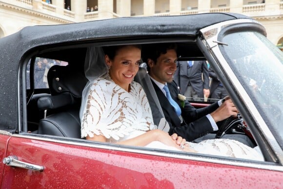 Mariage du prince Jean-Christophe Napoléon et de la comtesse Olympia d'Arco-Zinneberg à la cathédrale Saint-Louis des Invalides à Paris le 19 octobre 2019. © Dominique Jacovides / Bestimage