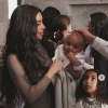 Kim Kardashian et ses enfants North, Saint et Psalm en Arménie. Octobre 2019.