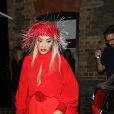 Rita Ora à la sortie de la soirée "Cartier London Celebration" au Chiltern Firehouse à Londres, le 21 octobre 2019.21/10/2019 - Londres
