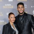 Tony Yoka et sa femme Estelle Mossely - Tapis rouge de la cérémonie du Ballon d'or France Football 2018 au Grand Palais à Paris, France, le 3 décembre 2018. le Croate L.Modric remporte le trophée 2018. © Cyril Moreau/Bestimage