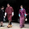 Jetsun Pema, reine du Bhoutan, et son mari le roi Jigme Khesar Namgyel - Les dignitaires du monde entier assistent au banquet donné à l'occasion de la cérémonie d'intronisation de l'empereur du Japon Naruhito à Tokyo, le 22 octobre 2019.