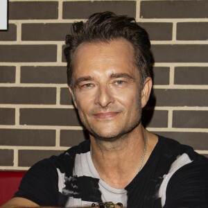 David Hallyday reçoit son disque de platine à la seine musicale à Paris le 25 juin 2019. © Pierre Perusseau/Bestimage